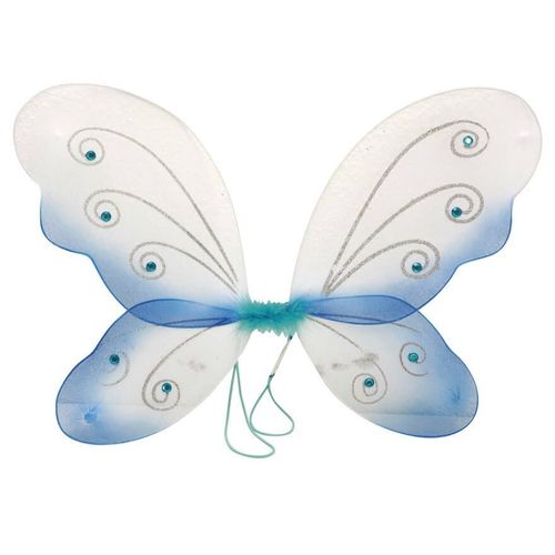 Ailes De Papillon Bleu 45x38 Cm
