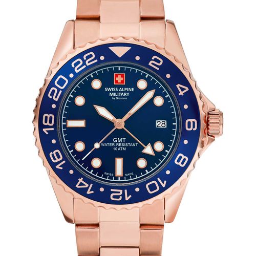 Mens Watch Swiss Alpine Military 7052.1165, Quartz, 42mm, 10atm