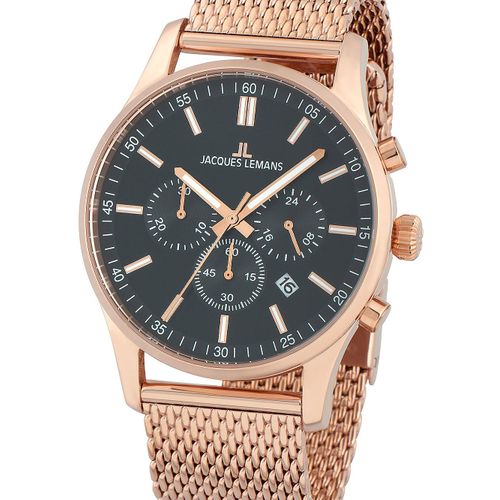 Mens Watch Jacques Lemans 1-2025i, Quartz, 42mm, 10atm