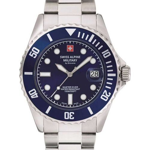 Mens Watch Swiss Alpine Military 7053.1135, Quartz, 42mm, 10atm
