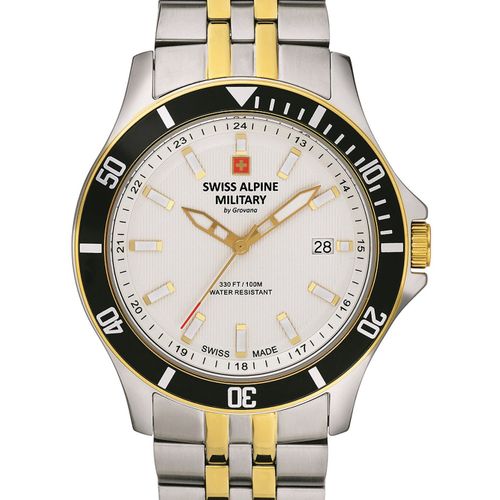 Mens Watch Swiss Alpine Military 7022.1142, Quartz, 42mm, 10atm