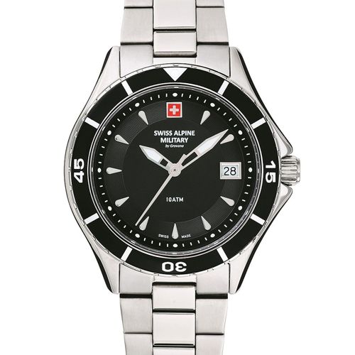 Ladies Watch Swiss Alpine Military 7740.1137, Quartz, 36mm, 10atm