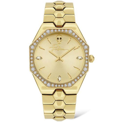 Ladies Watch Police Pl16038bsg.22m, Quartz, 35mm, 3atm