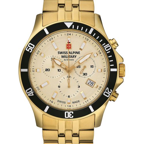 Mens Watch Swiss Alpine Military 7022.9111, Quartz, 42mm, 10atm