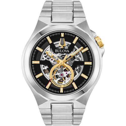 Mens Watch Bulova 98a224, Automatic, 46mm, 10atm