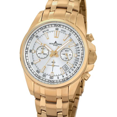 Mens Watch Jacques Lemans 1-2117n, Quartz, 44mm, 20atm