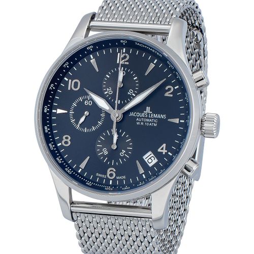 Mens Watch Jacques Lemans 1-1935d, Automatic, 44mm, 10atm