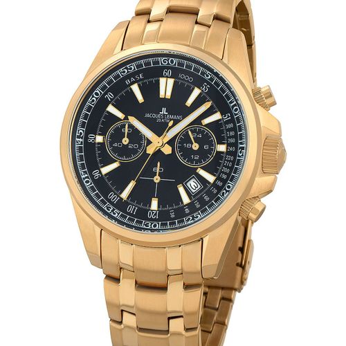 Mens Watch Jacques Lemans 1-2117m, Quartz, 44mm, 20atm