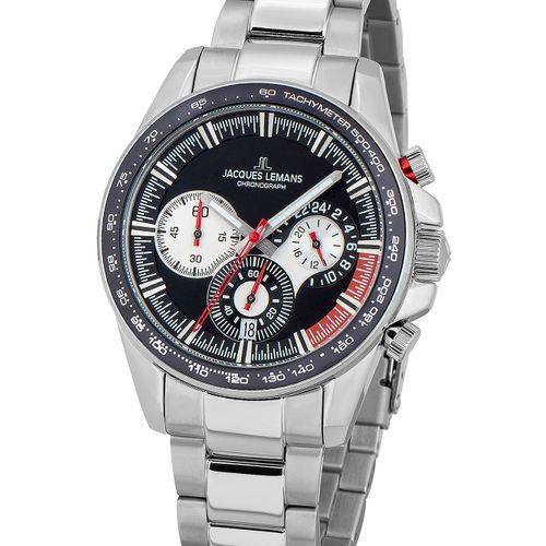 Mens Watch Jacques Lemans 1-2127e, Quartz, 40mm, 10atm