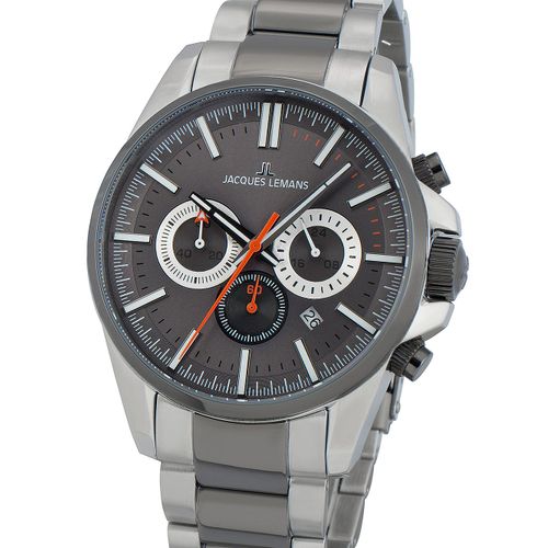 Mens Watch Jacques Lemans 1-2119e, Quartz, 44mm, 10atm