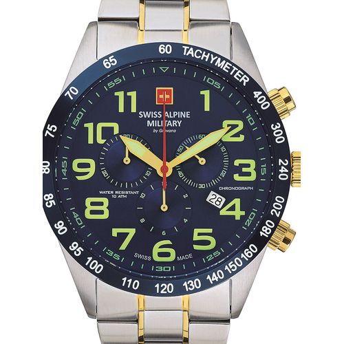 Mens Watch Swiss Military 70.479.145, Quartz, 45mm, 10atm