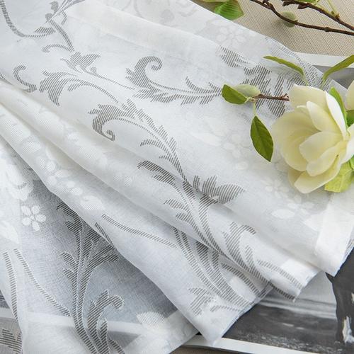 Vert W50xl80 1 Pièce 5.Multi Fonctionnel Rideaux En Tulle De Style Occidental, Pour Salon, Chambre À Coucher, Voile Pur Pour Traitement De Fenêtre De Cuisine, Draperies De Décoration De Porte