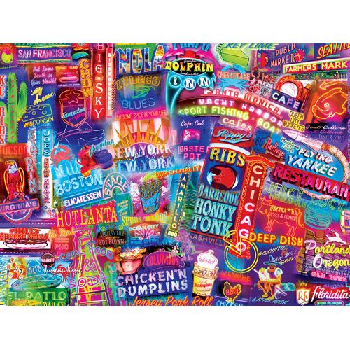 Downtown Fare - Puzzle 550 Pièces