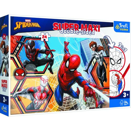 Puzzle Pièces Xxl - Spider-Man - Puzzle 24 Pièces