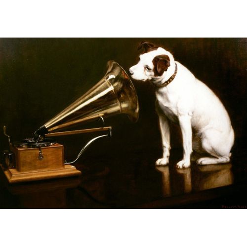 Francis Barraud: His Master's Voice - Puzzle 12 Pièces