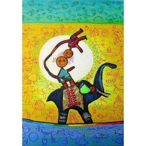 Anne Poiré & Patrick Guallino - Ganesh Du Bonheur - Puzzle 204 Pièces