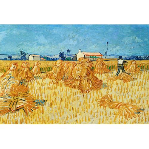 Vincent Van Gogh : Moissons En Provence, 1888 - Puzzle 12 Pièces