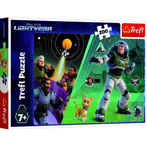 Puzzle Pièces Xxl - Les Aventures De Buzz L'eclair - Puzzle 200 Pièces