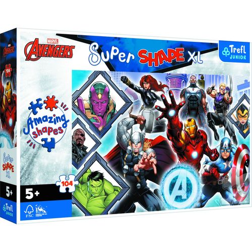 Puzzle Pièces Xxl - Avengers - Puzzle 104 Pièces