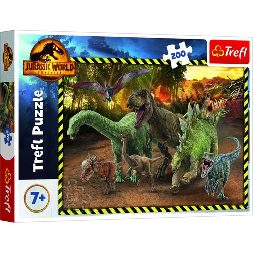 Puzzle Pièces Xxl - Jurassic Park - Puzzle 200 Pièces