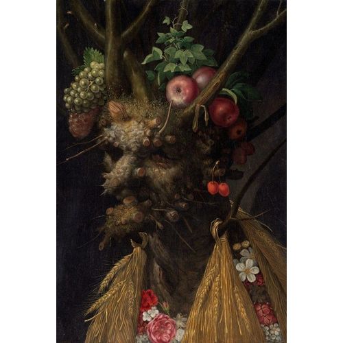 Arcimboldo Giuseppe : Quatre Saisons En Une Tête, 1590 - Puzzle 12 Pièces