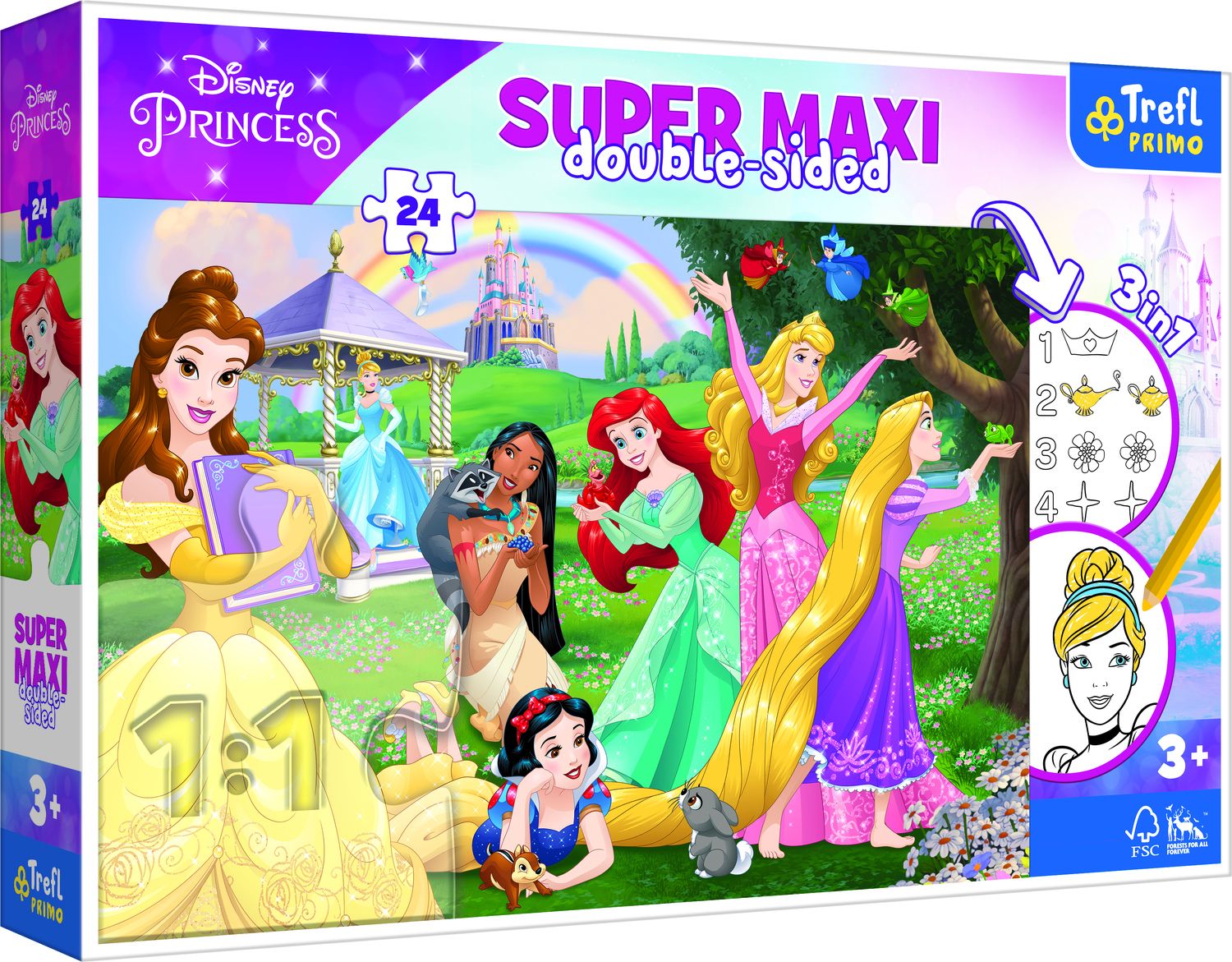 Puzzle Pièces Xxl - Disney Princess - Puzzle 24 Pièces