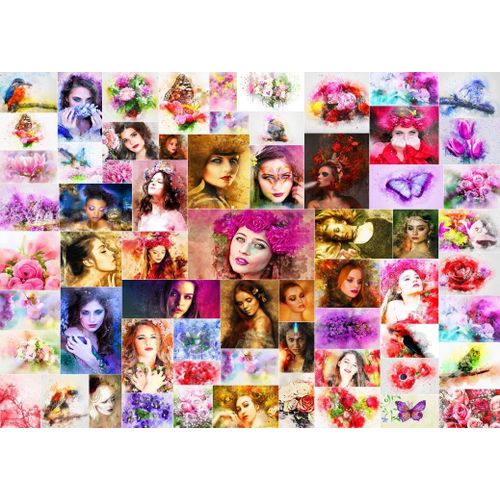 Collage - Femmes - Puzzle 500 Pièces