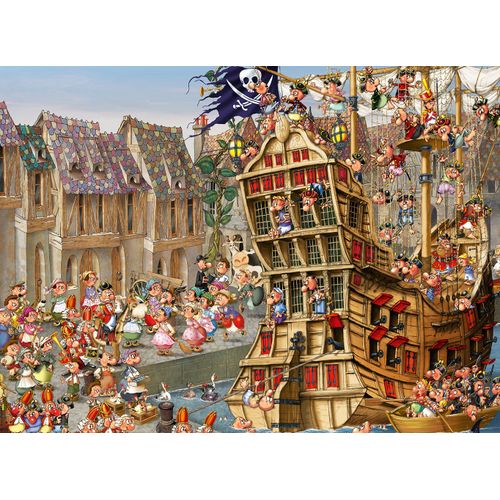 François Ruyer - Pirates - Puzzle 4000 Pièces