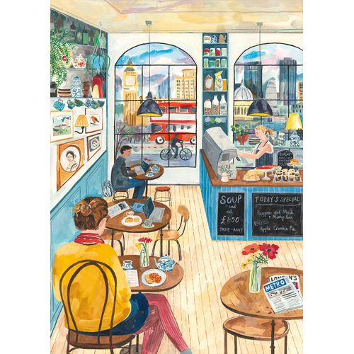 London Cafe - Puzzle 2000 Pièces