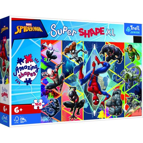 Puzzle Pièces Xxl - Spider-Man - Puzzle 160 Pièces