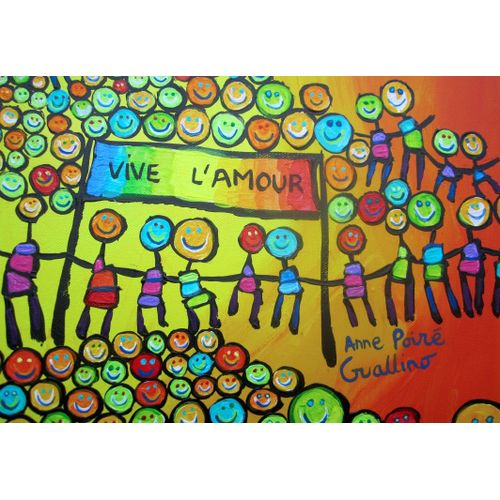 Anne Poiré & Patrick Guallino - Vive L'amour - Puzzle 204 Pièces