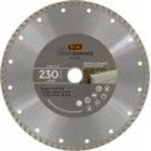 Disque diamanté ° 230 mm segment 7mm béton granit matériaux SCID