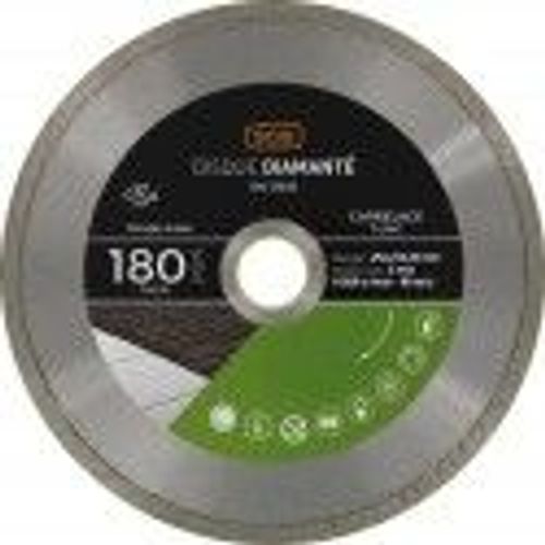 Disque diamanté carreleur universel ° 180 mm coupe carrelage SCID