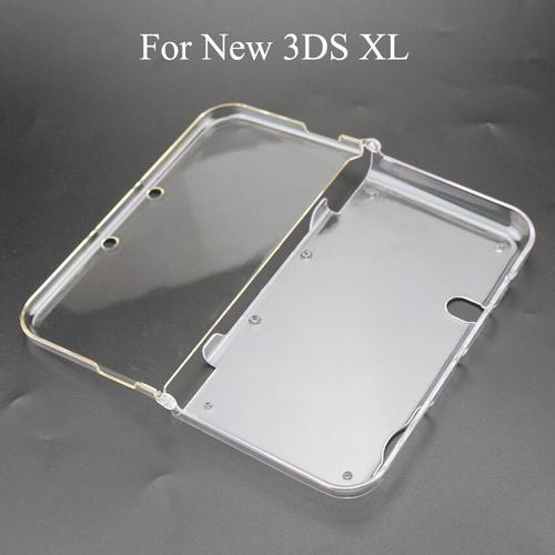 Pour La Nouvelle 3ds Xl - Coque De Protection Transparente En Cristal Dur Pour Nintendo Ds Lite