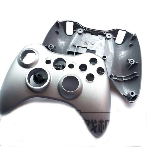 Coquille Arrière - Coque De Remplacement Pour Manette De Jeu Microsoft Xbox 360, Édition Limitée, Originale, Argent