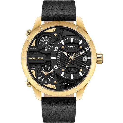 Mens Watch Police Pewjb2110601, Quartz, 52mm, 5atm