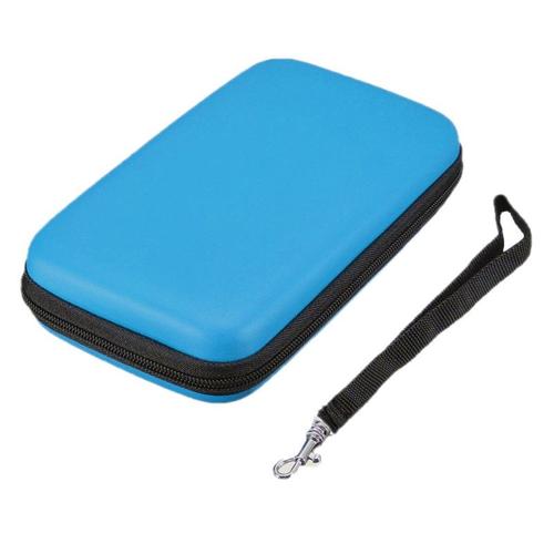 Bleu - Étui De Transport Rigide Pour Nintendo 3ds Xl Ll, Housse De Sac À Manches En Peau, Pochette Pour 3ds Xl Ll