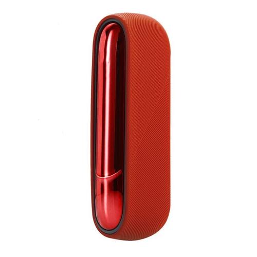 Rouge - Étui En Silicone De Haute Qualité Pour Iqos 3.0 Duo, 11 Couleurs, Nouveau Design, Housse De Protection Complète Pour Accessoires Iqos 3