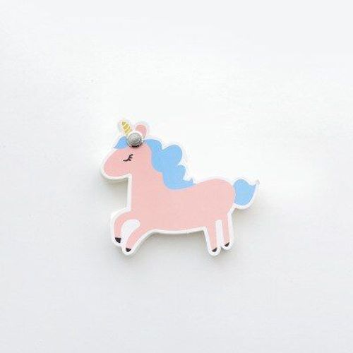 Bloc-Notes Rotatif Portable Licorne Kawaii, Bloc-Notes Adhésif Fournitures Scolaires Et De Bureau, Papeterie Pour Étudiants 80 Pages
