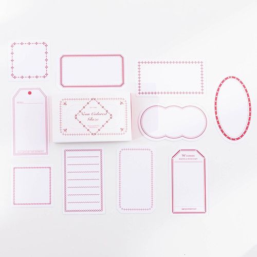 Bloc-Notes Autocollants Série Wind Creed, Papier Ancien Et Scrapbooking, Papeterie Scolaire Et De Bureau, 30 Pièces/1lot