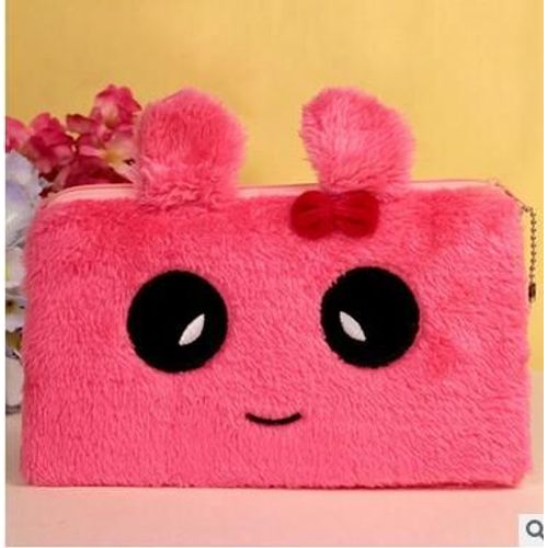 Étuis À Crayons Ours Mignon Avec Filles, 1 Pièce, Sac À Stylos Panda En Peluche Mignon, Pochette De Papeterie Cadeau Pour Enfants, Fournitures Scolaires Et De Bureau