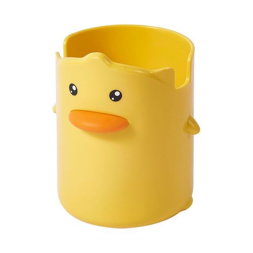Porte-Stylo Canard Jaune Créatif Grande Capacité, Boîte De Rangement De Bureau Pour Enfants, Étui À Crayons Kawaii Fournitures De Bureau À Domicile