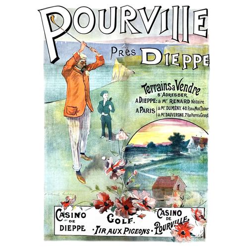 Affiche Pourville