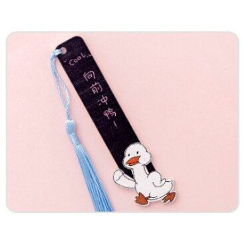 Règle En Bois De Canard Mignon Kawaii, Signet Créatif, Papeterie Fournitures De Bureau De Mesure Escolar Papelaria 1 Pièces