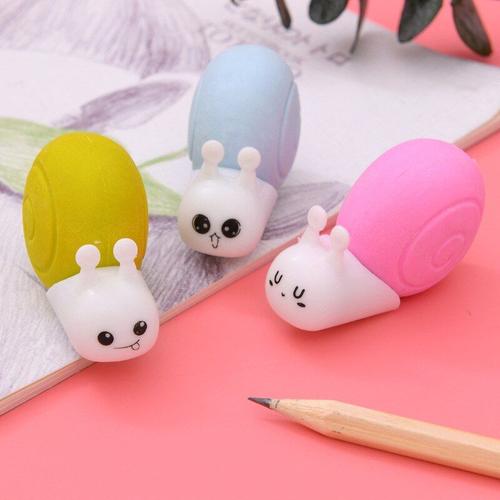 Petite Gomme D'escargot 1 Pièces, Papeterie Créative Kawaii Papelaria, Fournitures Scolaires Et De Bureau Pour Enfants