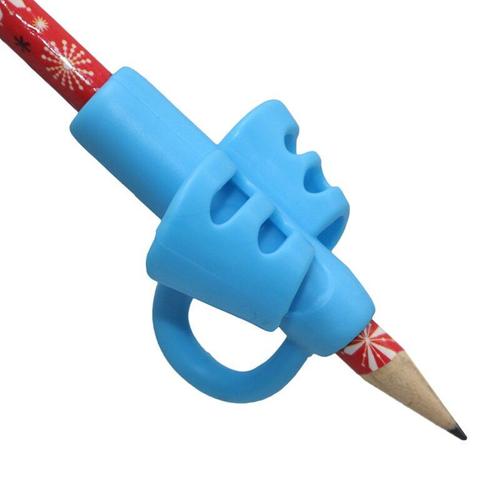 Porte-Stylo Papillon Correcteur De Posture En Silicone, 4 Pièces, Support De Stylo, Pour Enfants Étudiants, Apprentissage Des Outils D'écriture