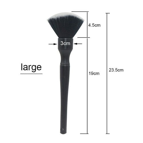 Brosse De Nettoyage De Papier De Peinture, 1 Pièce, Pour Clavier D'ordinateur, Balayage De Sortie D'air, Pour Climatiseur De Voiture, Brosse En Toile Douce, Brosse De Détail