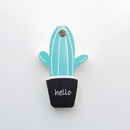 Bloc-Notes Rotatif Cactus Licorne, Joli Bloc-Notes Autocollant 80 Pages, Fournitures Scolaires Et De Bureau Pour Élèves, 1 Pièces