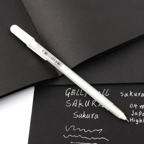 Rouleau De Gelée 0.8mm, Stylo Gel Blanc, Surligneur Pour Conception De Marqueurs Artistiques, Fournitures De Peinture De Bande Dessinée/Manga, Importé Du Japon