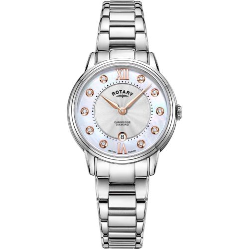 Ladies Watch Rotary Lb05425/07/D, Quartz, 30mm, 5atm
